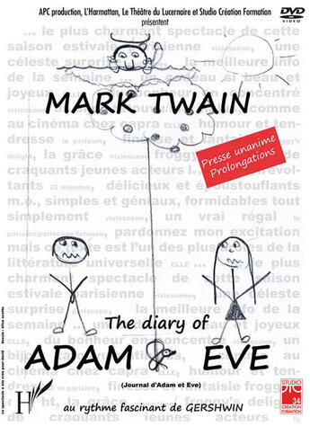 Couverture du livre « The diary of Adam & Eve ; journal d'Adam et Eve » de Carole Anderson aux éditions L'harmattan