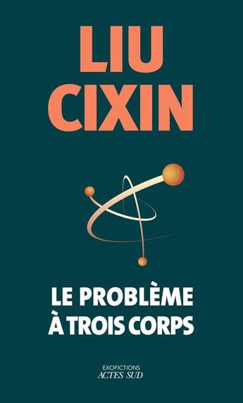 Couverture du livre « Le problème à trois corps » de Cixin Liu aux éditions Actes Sud