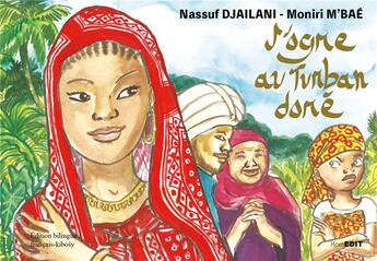 Couverture du livre « L'ogre au turban dore » de Nassuf Djailani et Moniri M'Bae aux éditions Komedit