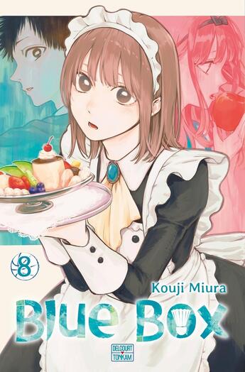 Couverture du livre « Blue box Tome 8 » de Koji Miura aux éditions Delcourt