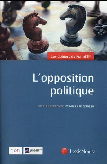 Couverture du livre « L'opposition politique » de Jean-Philippe Derosier aux éditions Lexisnexis