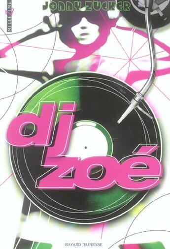 Couverture du livre « Dj Zoe » de  aux éditions Bayard Jeunesse