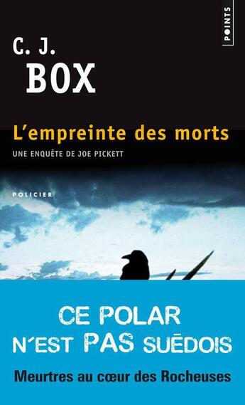 Couverture du livre « L'empreinte des morts » de C. J. Box aux éditions Points