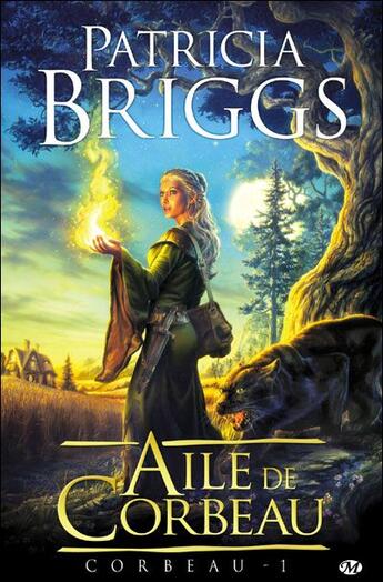 Couverture du livre « Corbeau Tome 1 : aile de corbeau » de Patricia Briggs aux éditions Bragelonne