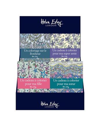 Couverture du livre « Présentoir albums à colorier 2016 ; 20 volumes -10-2016 » de Helen Exley aux éditions Exley