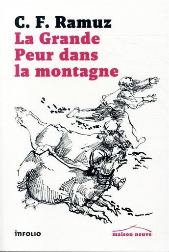 Couverture du livre « La grande peur dans la montagne » de Charles-Ferdinand Ramuz aux éditions Infolio