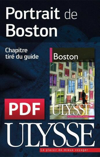 Couverture du livre « Portrait de Boston » de  aux éditions Ulysse