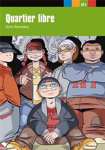 Couverture du livre « Aventure jeune-quartier libre-niv.3 » de Rommeru A aux éditions La Maison Des Langues