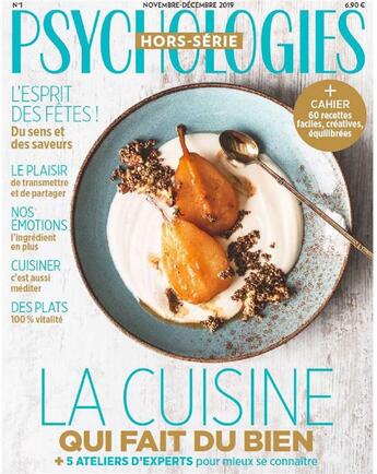 Couverture du livre « Psychologies hs n 1 la cuisine qui fait du bien - novembre 2019 » de  aux éditions Psychologies Hs