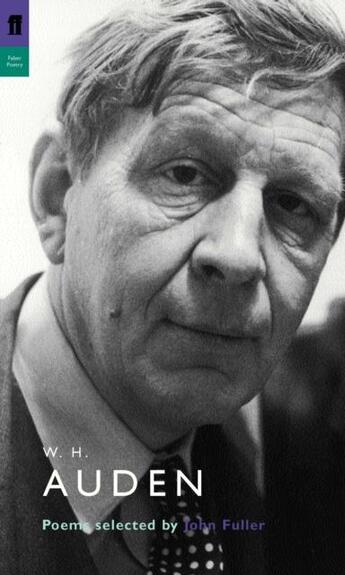 Couverture du livre « W.H.AUDEN » de John Fuller aux éditions Faber Et Faber