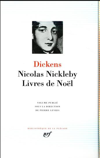 Couverture du livre « Vie et aventures de Nicolas Nickleby » de Charles Dickens aux éditions Gallimard