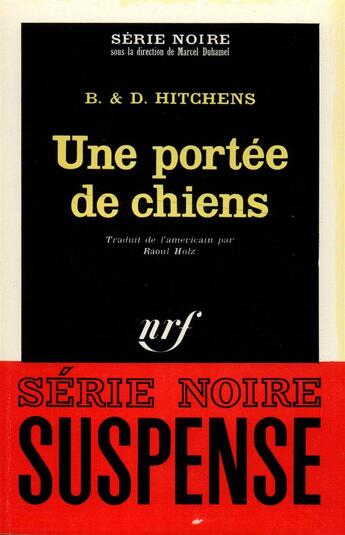 Couverture du livre « Une portee de chiens » de Hitchens/Hitchens aux éditions Gallimard