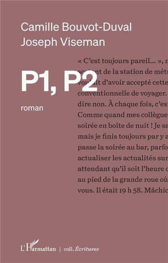 Couverture du livre « P1, p2 » de Carmille Bouvot-Duval et Joseph Viseman aux éditions L'harmattan