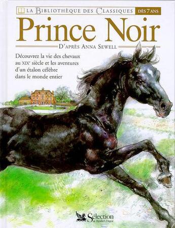 Couverture du livre « Prince noir » de Anna Sewell aux éditions Selection Du Reader's Digest
