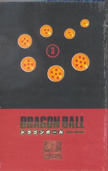 Couverture du livre « Dragon ball ; coffret Tome 3 » de Akira Toriyama aux éditions Glenat