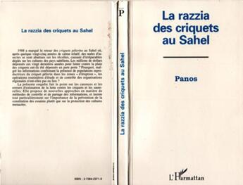 Couverture du livre « La razzia des criquets au Sahel » de  aux éditions L'harmattan