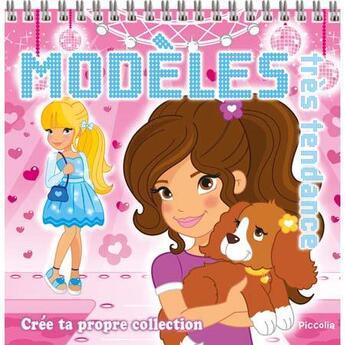 Couverture du livre « Modeles tendance/rose n 8 » de  aux éditions Piccolia