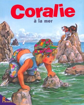 Couverture du livre « Coralie A La Mer » de Myriam Mommaerts aux éditions Hemma