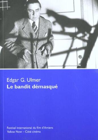 Couverture du livre « Le bandit demasque » de Ulmer aux éditions Yellow Now