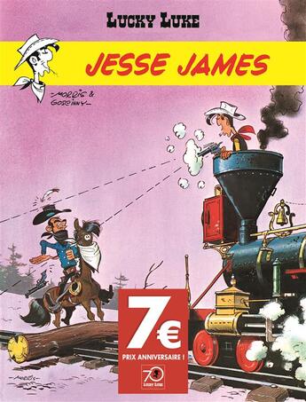 Couverture du livre « Lucky Luke t.4 : Jesse James » de Rene Goscinny et Morris aux éditions Lucky Comics