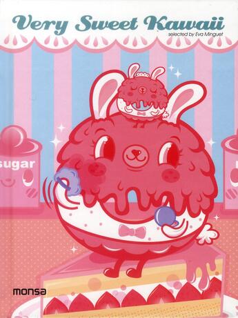 Couverture du livre « Very sweet kawaii » de Eva Minguet aux éditions Monsa