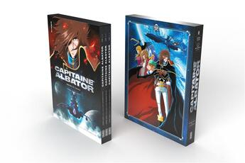 Couverture du livre « Capitaine Albator - mémoires de l'Arcadia : coffret Tomes 1 à 3 : histoire complète » de Jerome Alquie et Leiji Matsumoto aux éditions Kana