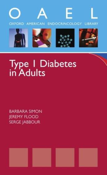 Couverture du livre « Type 1 Diabetes in Adults » de Jabbour Serge aux éditions Oxford University Press Usa