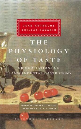 Couverture du livre « The physiology of taste (physiologie du gout) /anglais » de Brillat-Savarin aux éditions Random House Us