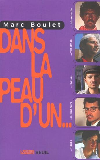 Couverture du livre « Dans la peau d'un... » de Marc Boulet aux éditions Seuil