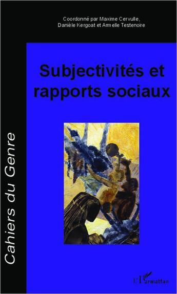 Couverture du livre « Subjectivités et rapports sociaux » de  aux éditions L'harmattan