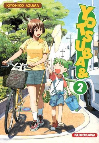 Couverture du livre « Yotsuba Tome 2 » de Kiyohiko Azuma aux éditions Kurokawa