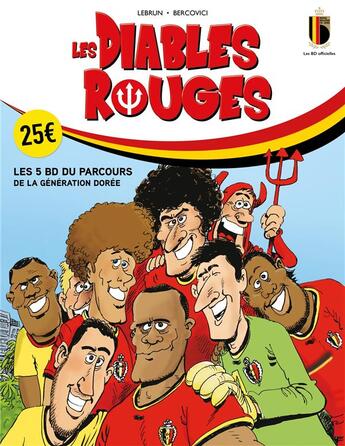 Couverture du livre « Les Diables Rouges : coffret Tomes 1 à 5 » de Philippe Bercovici et Andre Lebrun aux éditions Kennes Editions