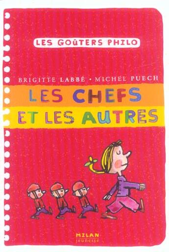 Couverture du livre « Les chefs et les autres » de Puech/Labbe/Azam aux éditions Milan