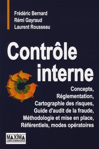 Couverture du livre « Contrôle interne » de Bernard/Gayraud aux éditions Maxima