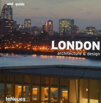 Couverture du livre « And guide london architecture & design » de Marreiros/Forster aux éditions Teneues - Livre