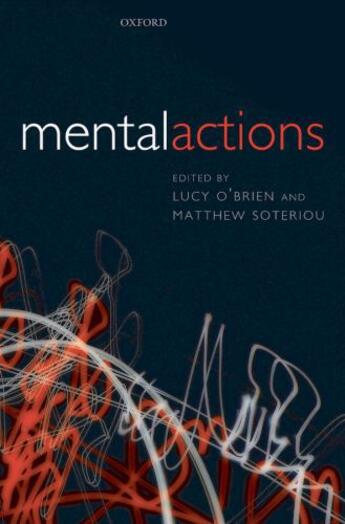 Couverture du livre « Mental Actions » de Lucy O'Brien aux éditions Oup Oxford