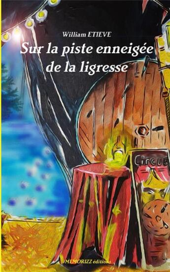 Couverture du livre « Sur la piste enneigée de la ligresse » de William Etieve aux éditions Lulu