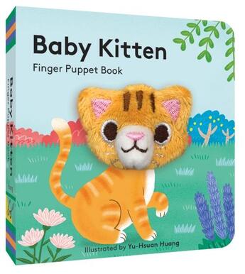 Couverture du livre « BABY KITTEN: FINGER PUPPET BOOK » de Yu-Hsuan Huang aux éditions Chronicle Books