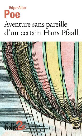 Couverture du livre « Aventure sans pareille d'un certain Hans Pfaall » de Edgar Allan Poe aux éditions Folio