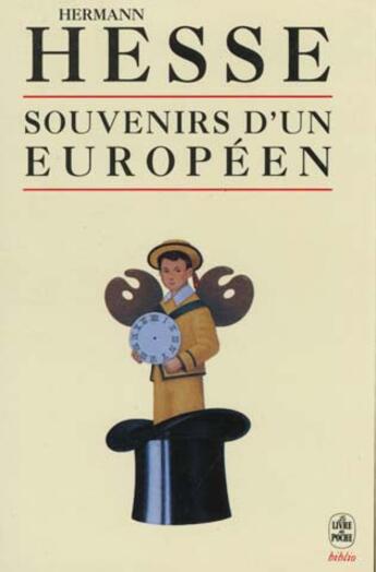 Couverture du livre « Souvenirs d'un europeen » de Hesse-H aux éditions Le Livre De Poche