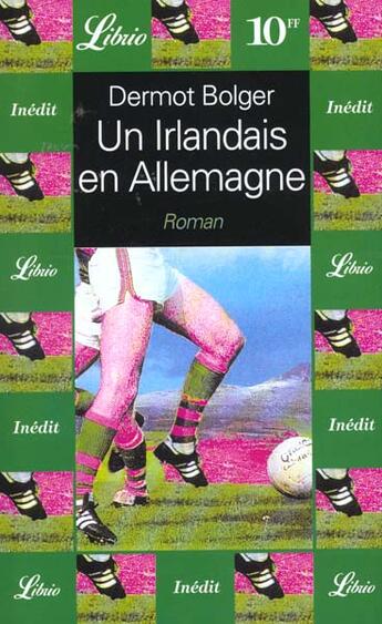 Couverture du livre « Un Irlandais En Allemagne » de Dermot Bolger aux éditions J'ai Lu