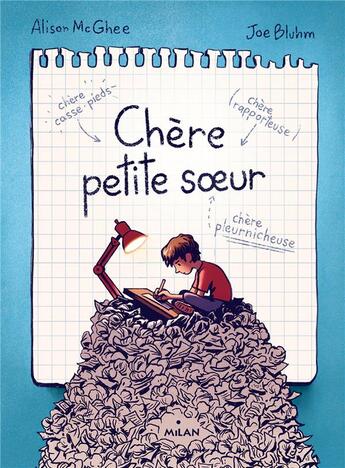 Couverture du livre « Chère petite soeur » de Alison Mcghee et Joe Bluhm aux éditions Milan