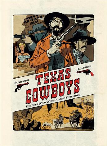 Couverture du livre « Texas cowboys Tome 1 » de Lewis Trondheim et Matthieu Bonhomme aux éditions Dupuis