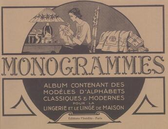 Couverture du livre « Lettres et monogrammes. regroupe les 5 albums du numero 1 au numero 5 » de  aux éditions L'inedite