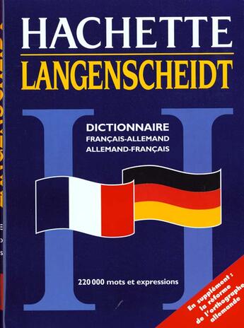 Couverture du livre « Dictionnaire Hachette Langenscheidt » de Hachette Education aux éditions Hachette Education