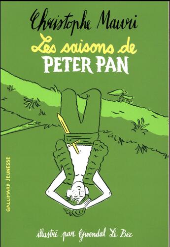 Couverture du livre « Les saisons de Peter Pan » de Gwendal Le Bec et Christophe Mauri aux éditions Gallimard-jeunesse