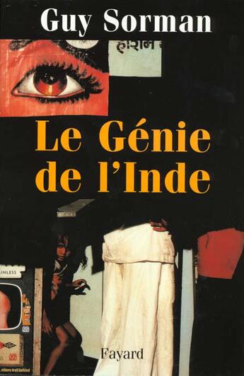 Couverture du livre « Le Génie de l'Inde » de Guy Sorman aux éditions Fayard