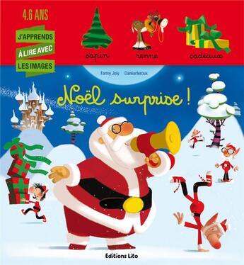 Couverture du livre « Noël surprise ! » de Fanny Joly et Dankerleroux aux éditions Lito