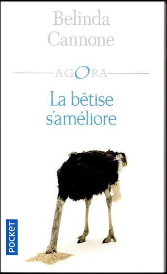 Couverture du livre « La bêtise s'améliore » de Belinda Cannone aux éditions Pocket