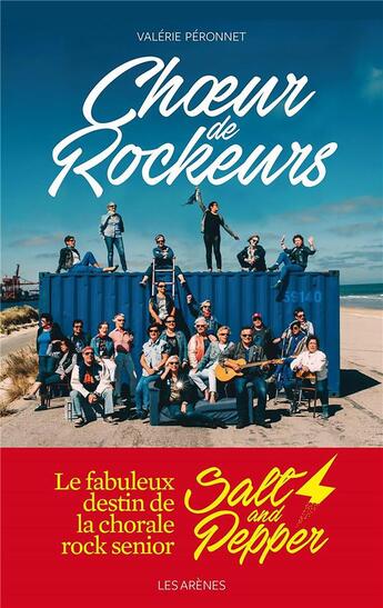 Couverture du livre « Choeur de rockeurs » de Valerie Peronnet aux éditions Arenes